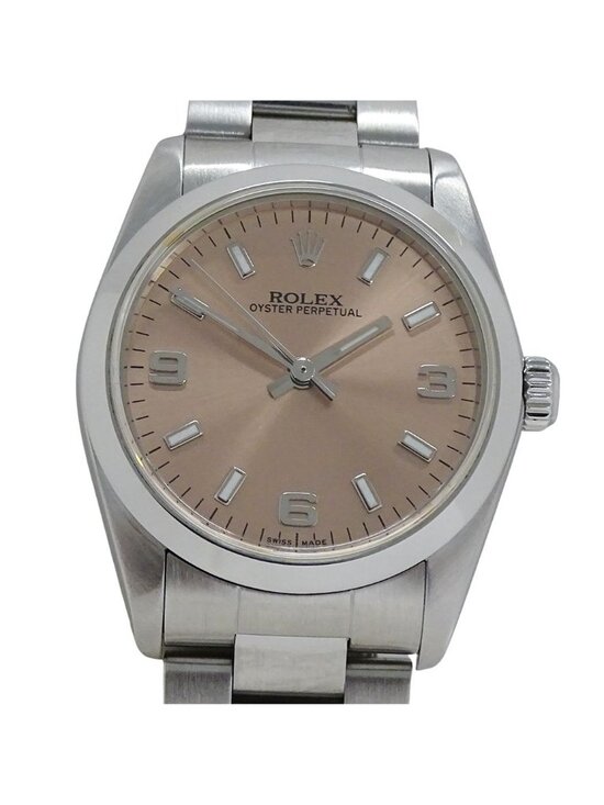 Rolex Oyster Perpetual Number Watch Boys Automatic Winding At Stainless Steel main image 12